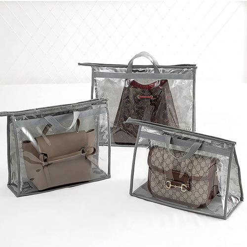 حقيبة شفافة لحفظ الحقائب الماركة والمقتنيات الثمين...