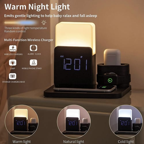 شاحن لاسلكي قاعدة 3 في 1