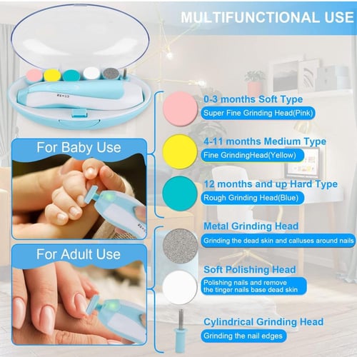 مبرد أظافر للأطفال حديثي الولادة والمشي