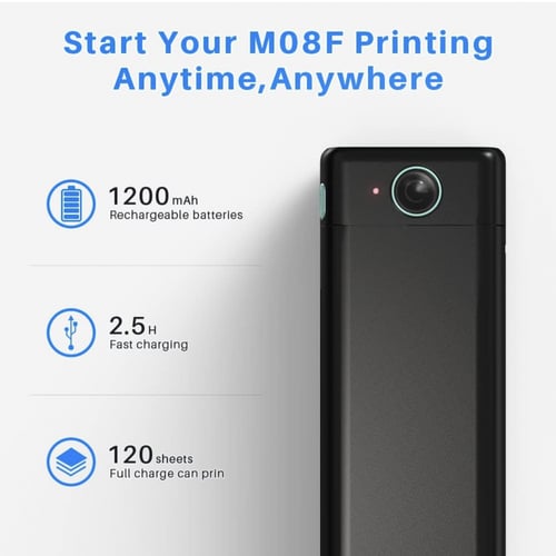 طابعة محمولة بدون حبر