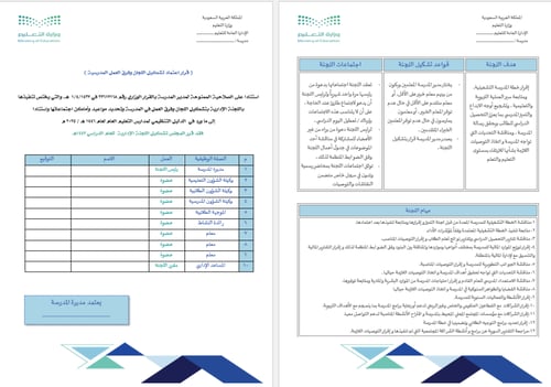 ملف اللجان وفرق العمل | بنات