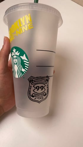 كوب ستاربكس Brooklyn99 للمشروبات البارده 700مل