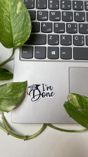 8 ستيكرز تخرج تخرج ضد الماء