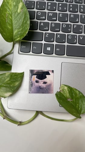 8 ستيكرز تخرج تخرج ضد الماء