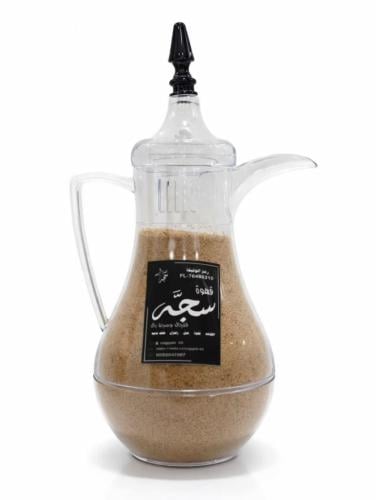 Saj coffee, a Dallah shape