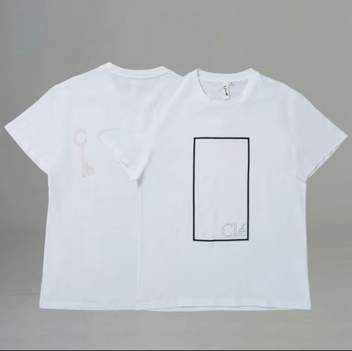Clé Velvet White T-Shirt