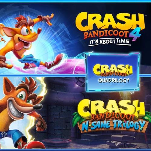 باقة لعبتين Crash Bandicoot™ N. Sane Trilogy + Cra...