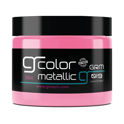 19- لون ريزن ميتاليك أحمر دافئ 50غ