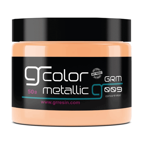 9- لون ريزن ميتاليك أوكر 50غ