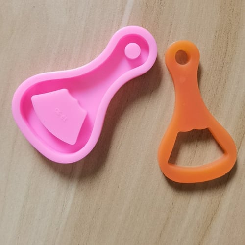 قالب سيليكون شكل فتاحة زجاجات