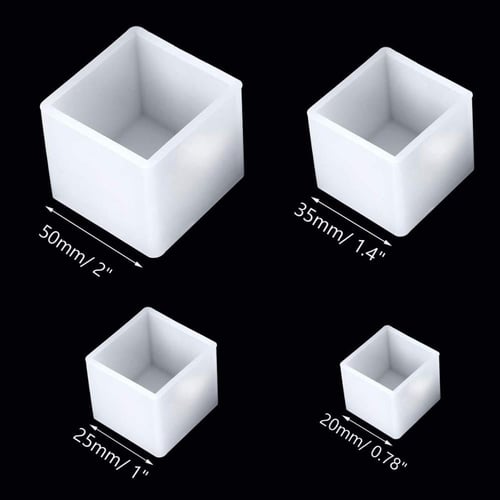 قوالب سيليكون مكعبات