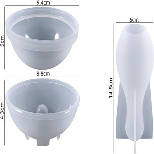 قالب سيليكون لعبة البولنج