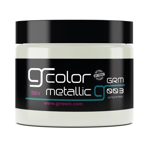 3- لون ريزن ميتاليك رمادي بارد فاتح 50غ