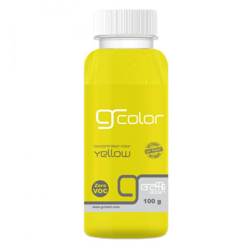 لون سائل ريزن أصفر 100غرام