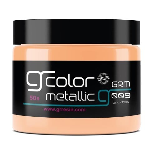 9- لون ريزن ميتاليك أوكر 50غ