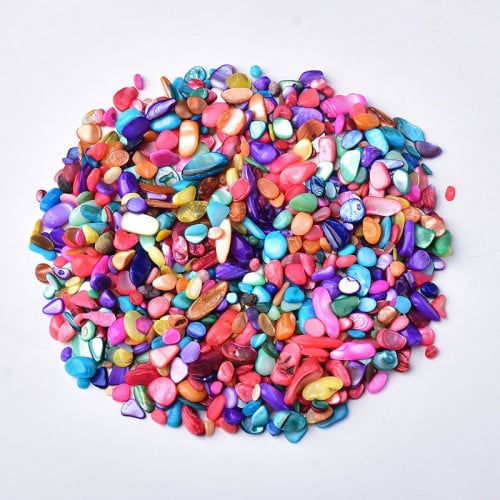 حجر كريستال الوان كاندي مقاس 4-6 ملم وزن 100 غ