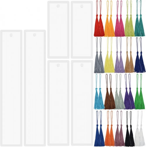 مجموعة قوالب سيليكون مع 40 قطعة حبل كبيرة متوسطة ص...