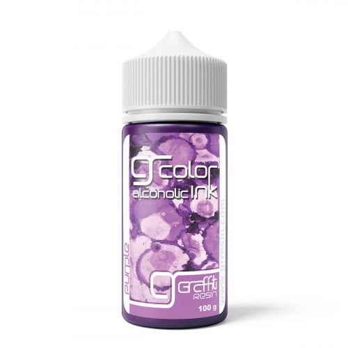جرافيتي ريزن حبر كحولي لون بنفسجي أزرق 100غ