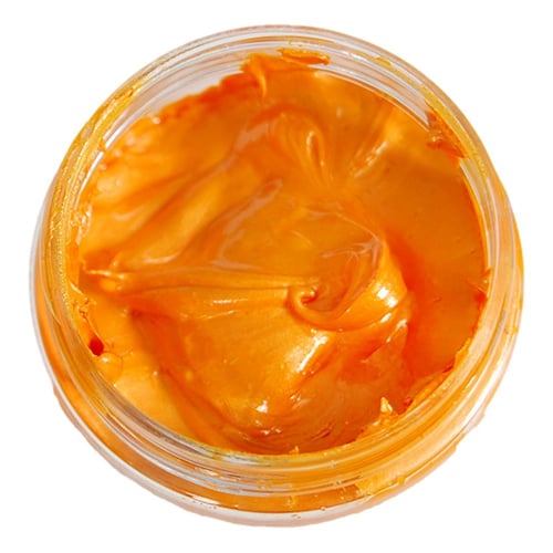 24- لون ريزن ميتاليك برتقالي 50غ