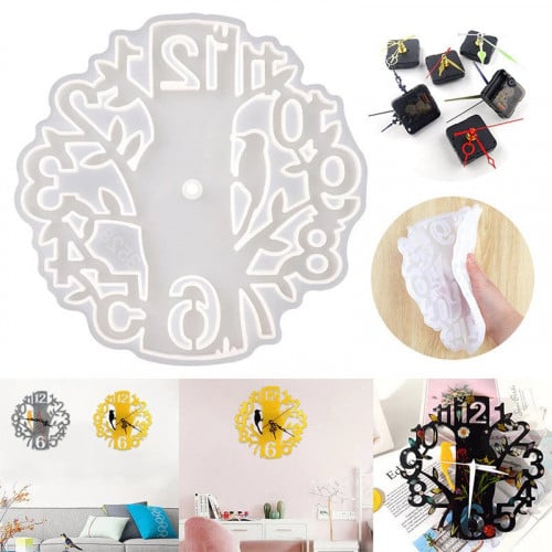 قالب سيليكون ساعة مزخرفة 25.5*25.5 سم