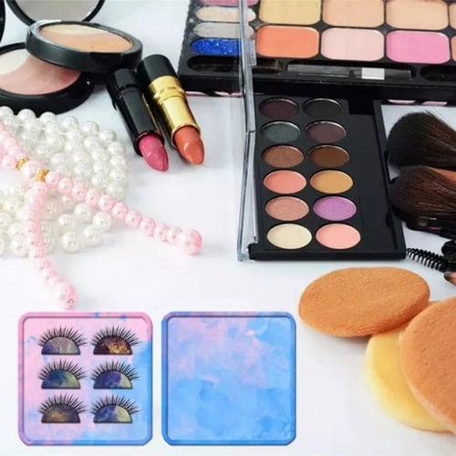 قالب سيليكون علبة عرض الرموش ، علبة رموش صناعية مر...