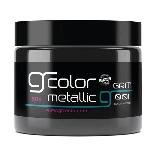 1- لون ريزن ميتاليك أسود 50غ