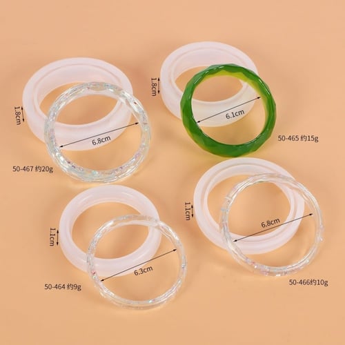 قالب سيليكون اساور يد 8 قطع