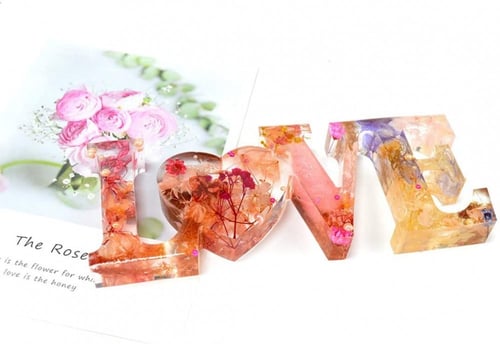 قالب سيليكون شكل كلمة love