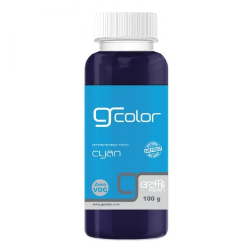 لون سائل ريزن تركواز (سيان) 100غرام