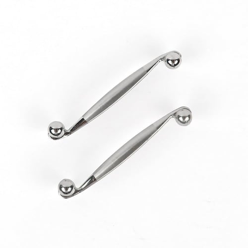 مسكة صينية فضي مقاس 11 سم ارتفاع 2.5 سم