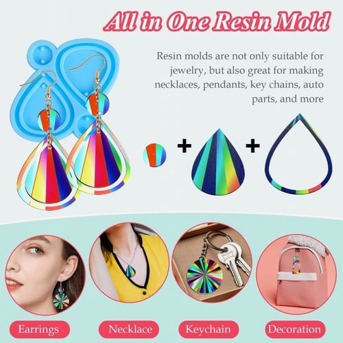 مجموعة قوالب لصنع الاكسسوارات من 153 قطعة