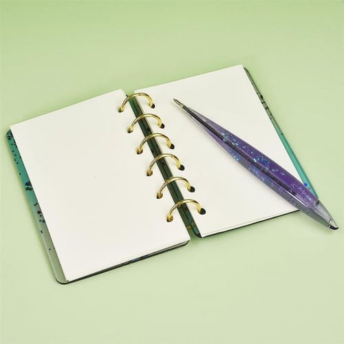 قوالب سيليكون غلاف دفتر 3 قطعة مع 18حلقة