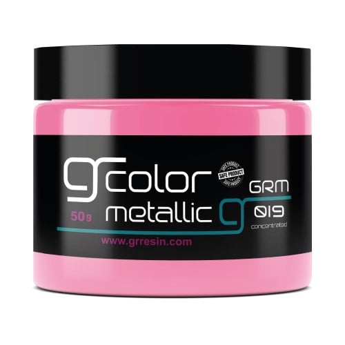 19- لون ريزن ميتاليك أحمر دافئ 50غ