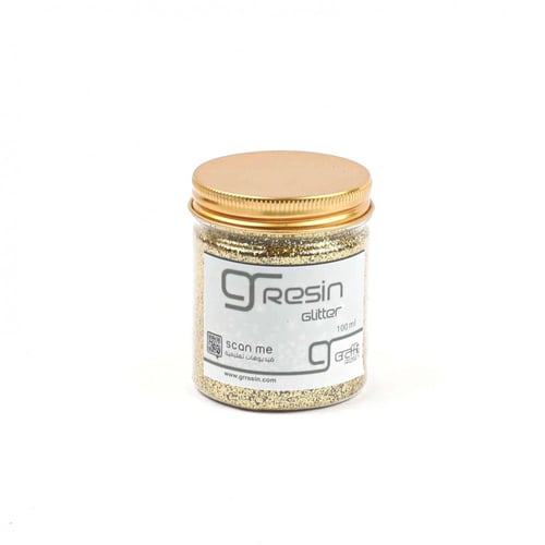 جليتر ذهبي 100غ