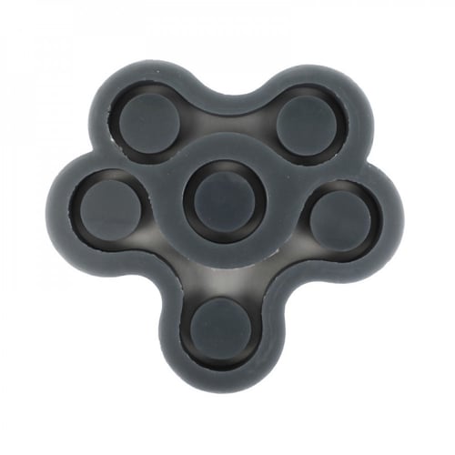 قالب سيليكون شمعدان 3 قطع 6 شمعة