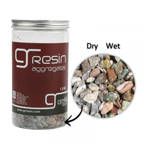 حجر اردني مدور مقاس 12-14 ملم 1.5 كغ