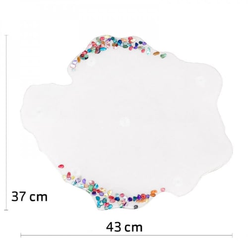 صحن حلويات مقاس 43*37 سم