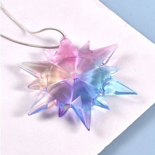 قالب سيليكون شكل نجمة 2 قطعة