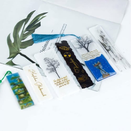 قالب فواصل كتب او بوك مارك من السيليكون مستطيل قال...