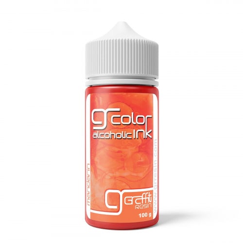 جرافيتي ريزن حبر كحولي لون برتقالي مندرين 100غ