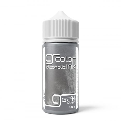 جرافيتي ريزن لون كحولي فضي 100غ