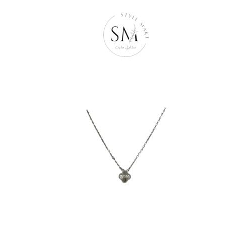 سلسال فاين كليف فينتاج أمبرا الوردة الصغيره فضي -...