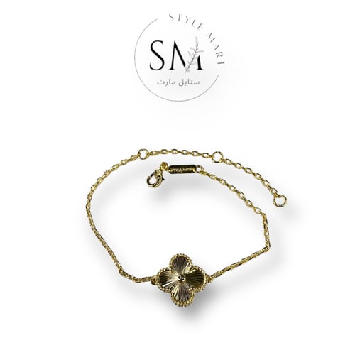 اسوارة فاين كليف فينتاج ألامبرا الذهبي Van Cleef