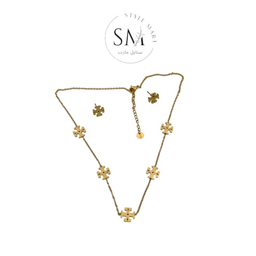 سلسال وحلق توري بورش 2 TORY BURCH