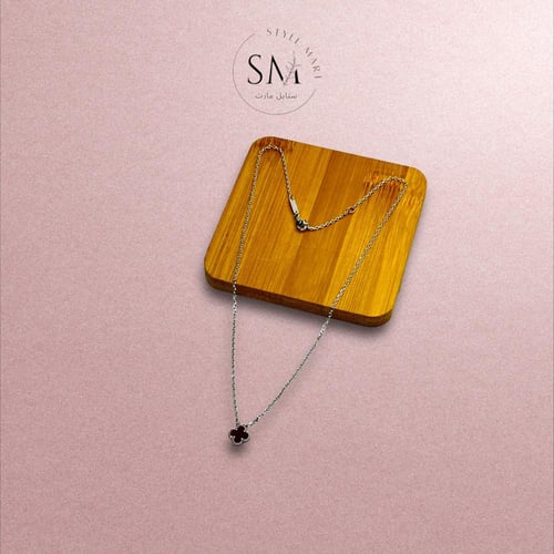 سلسال فاين كليف فينتاج أمبرا الوردة الصغيره عنابي...