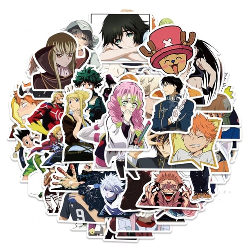 ستكرات انمي متنوعة- 50 ستكر