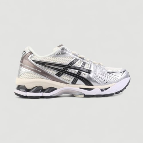 حذاء اسيكس جل كيانو GEL-Kayano 14 فضي واسود للجنسي...