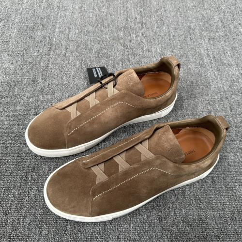 حذاء رجالي زينيا جلد جملي