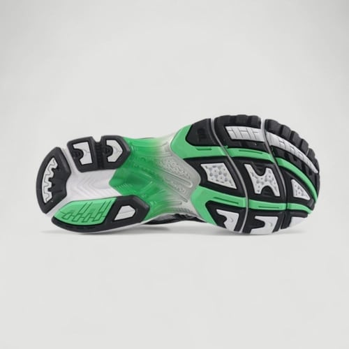 حذاء اسيكس جل كيانو GEL-Kayano 14 فضي واخضر للجنسي...