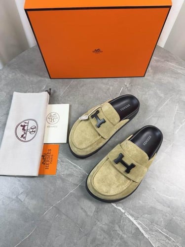 صندل هيرمز للجنسين شامواه زيتي